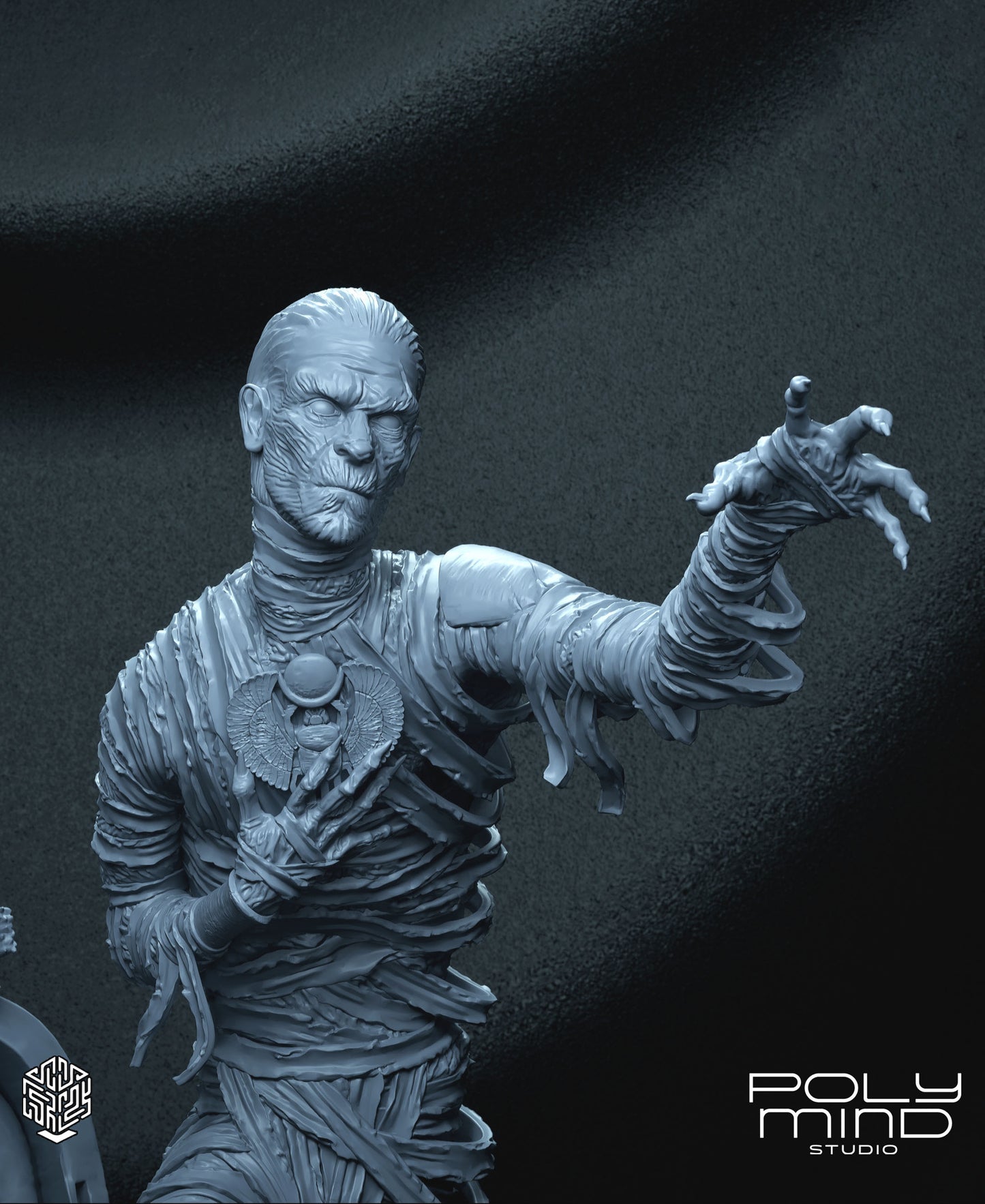 The Mummy Statue