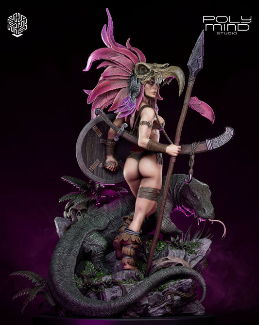 Vulture Queen Statue 3D-Printed Kit