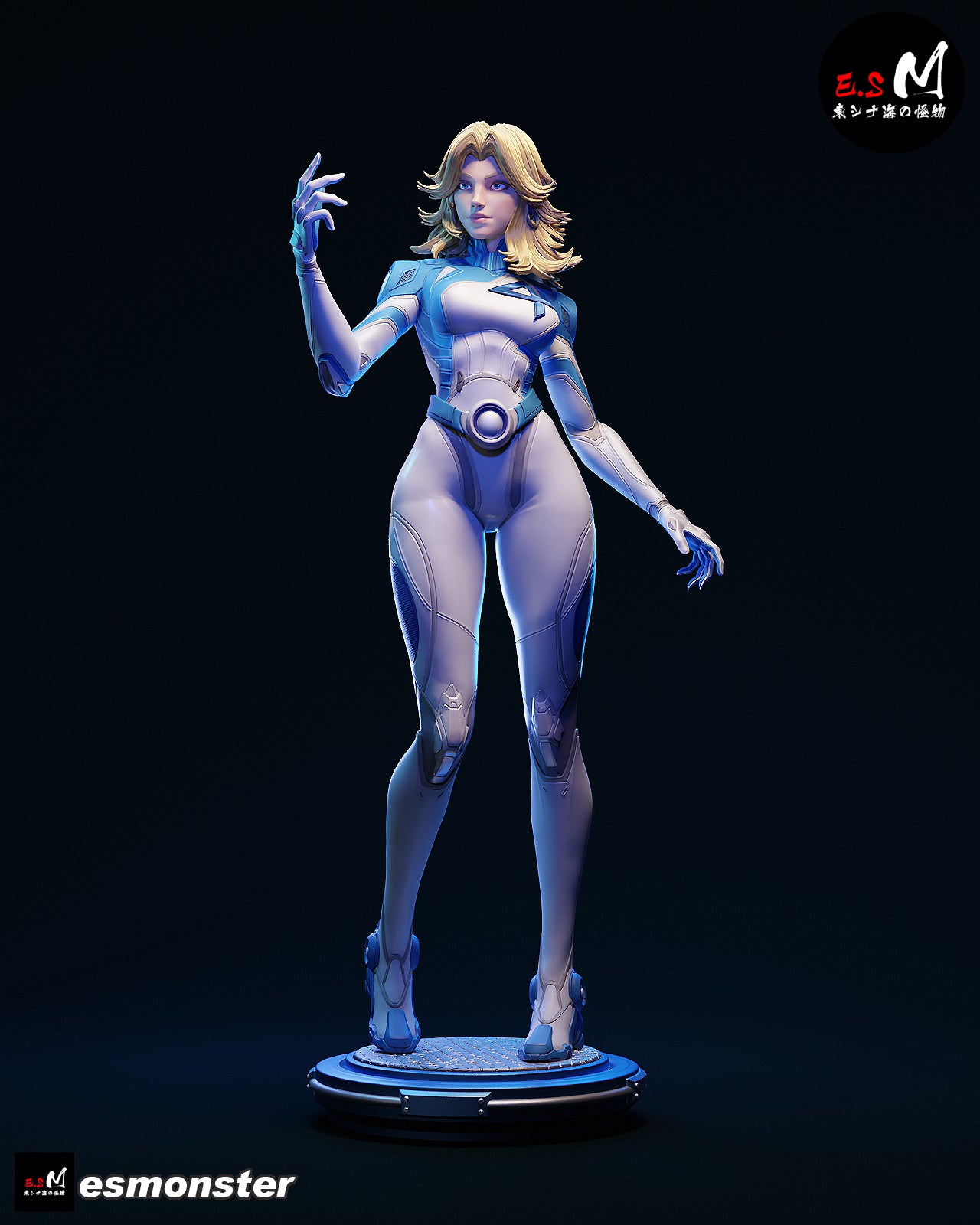 Invisible Woman (Pose 2) Statue