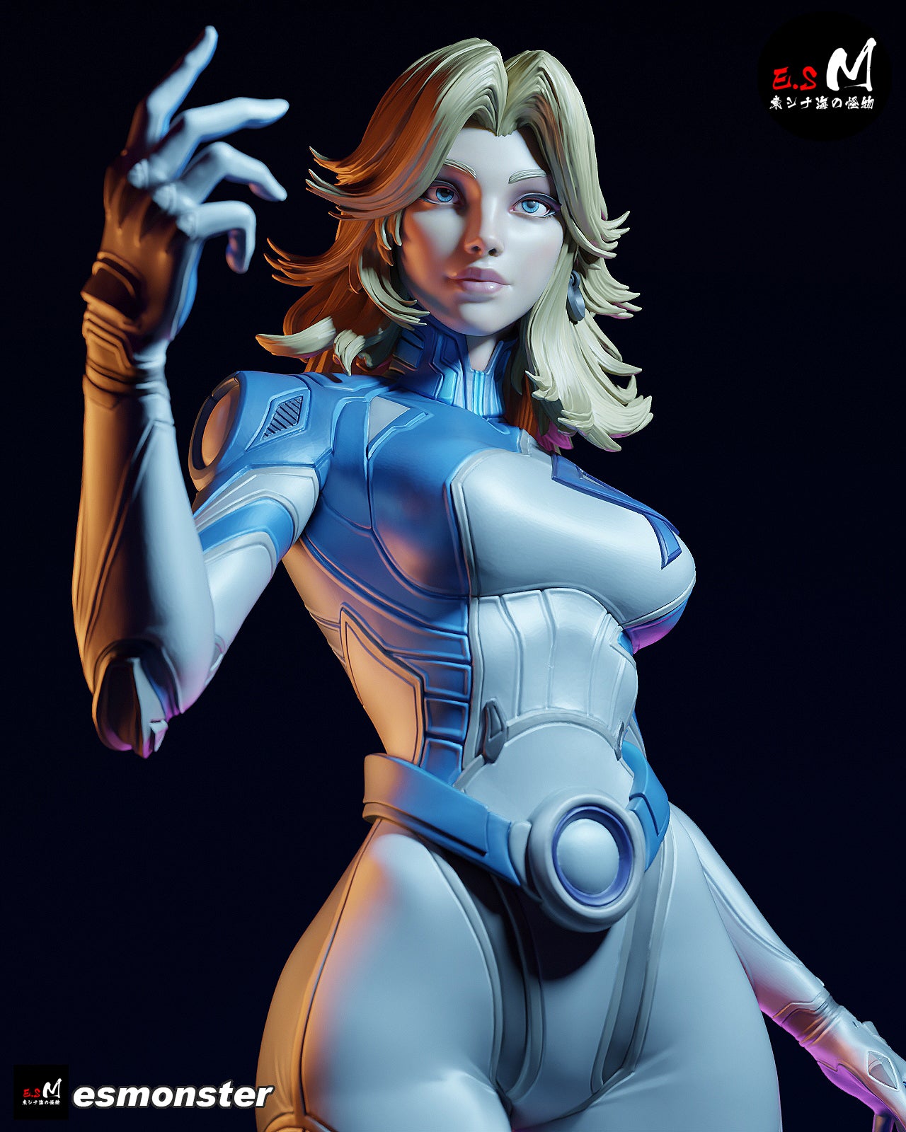 Invisible Woman (Pose 2) Statue