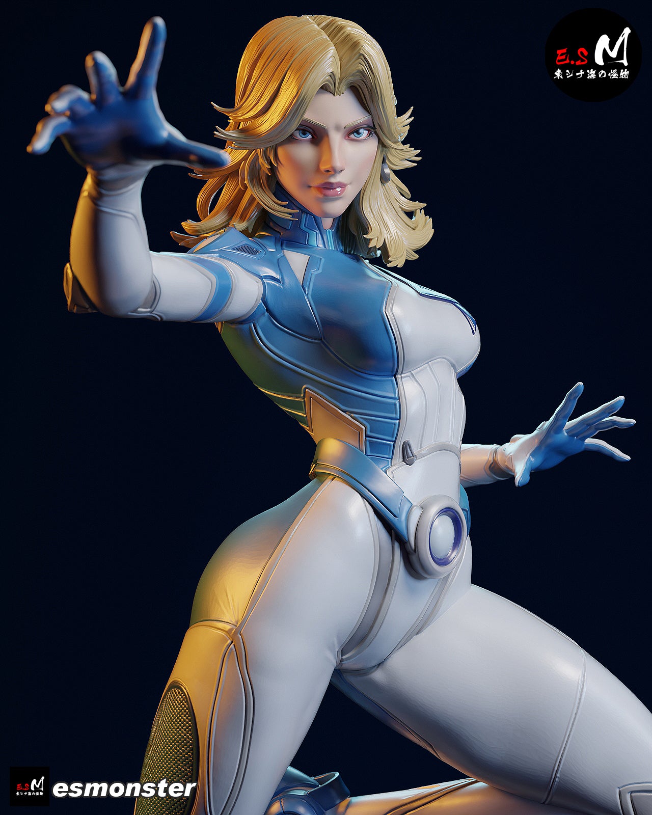 Invisible Woman (Pose 1) Statue