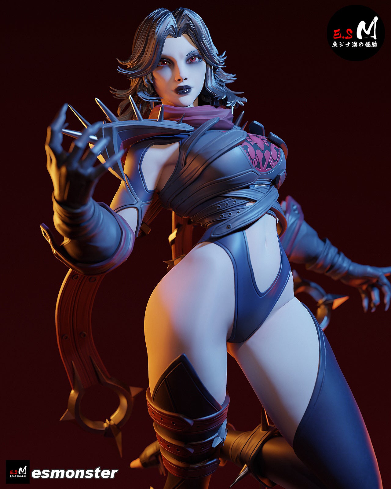 Malicious Invisible Woman (Pose 2) Statue
