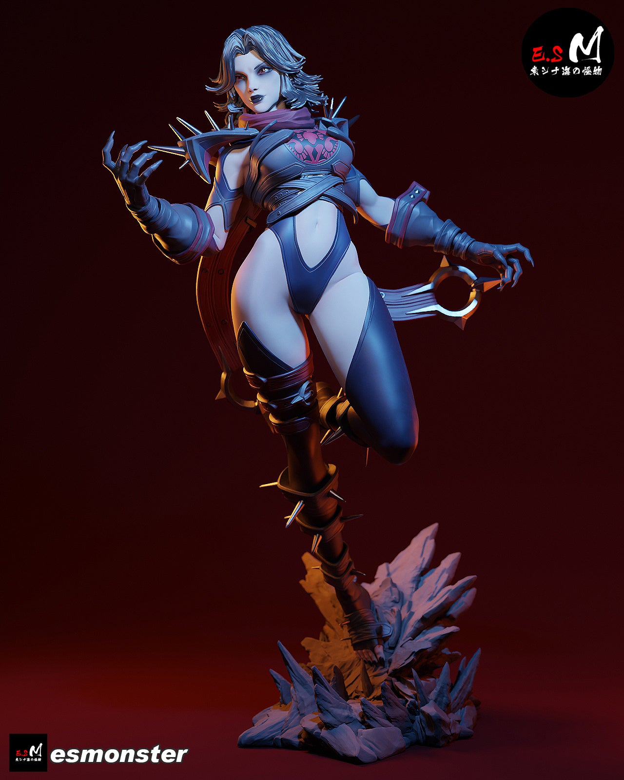 Malicious Invisible Woman (Pose 2) Statue