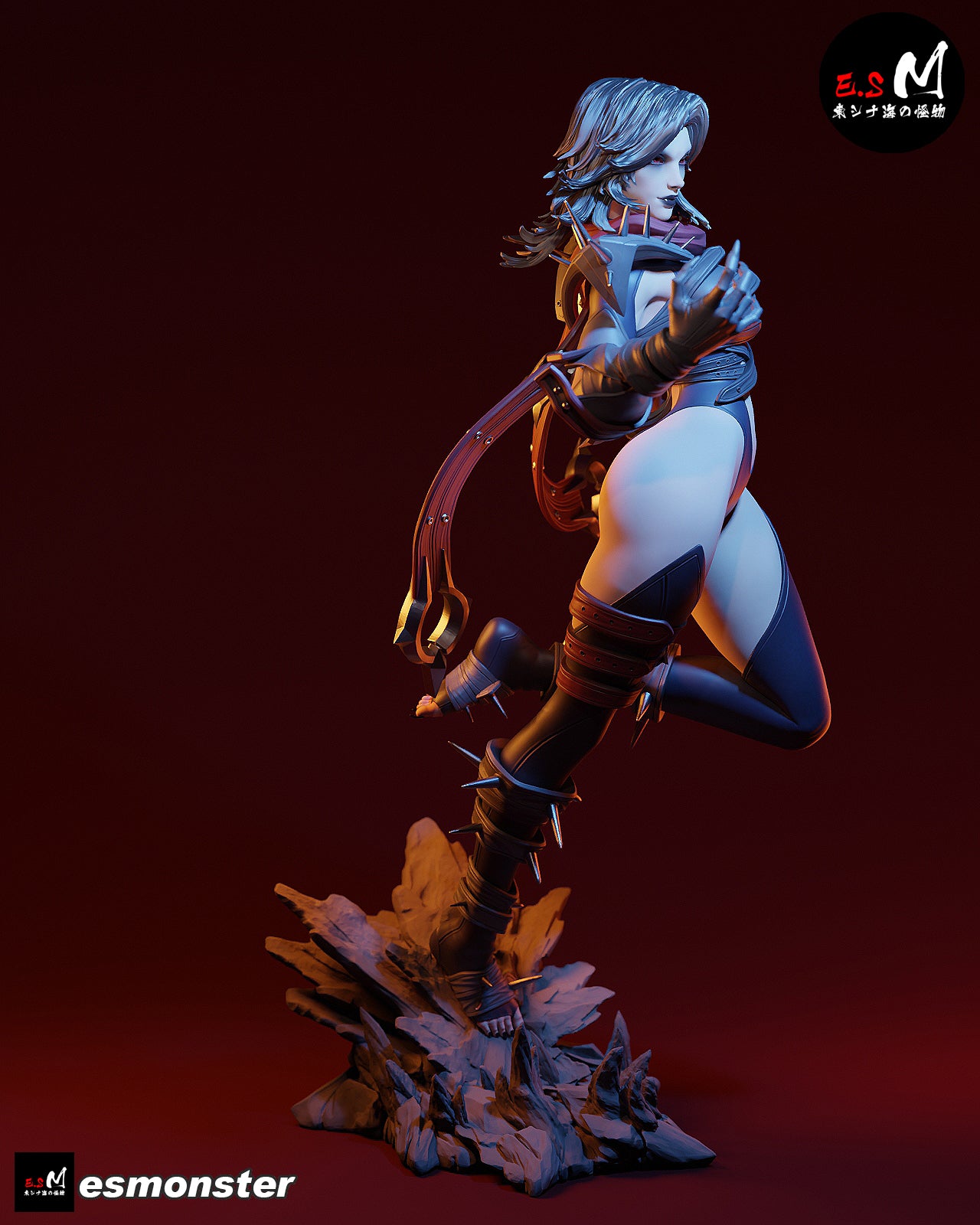 Malicious Invisible Woman (Pose 2) Statue