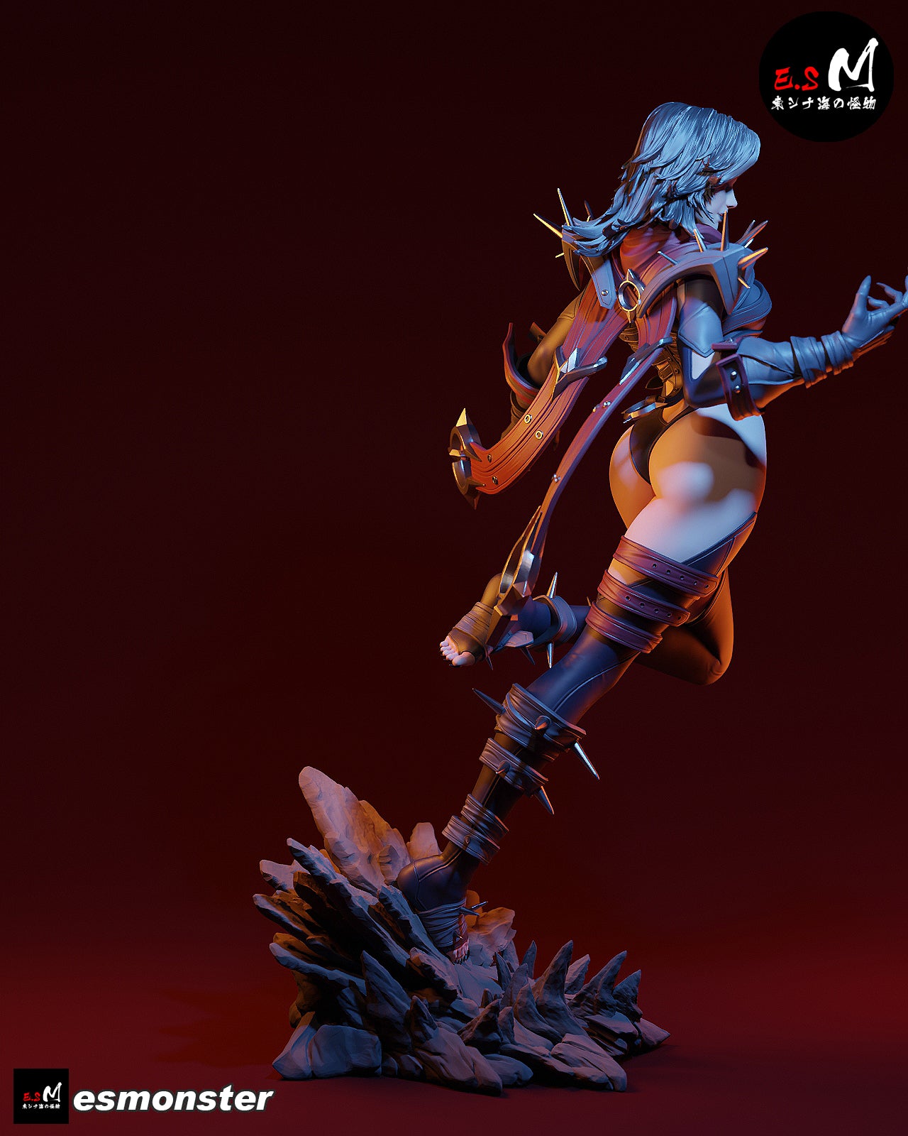 Malicious Invisible Woman (Pose 2) Statue