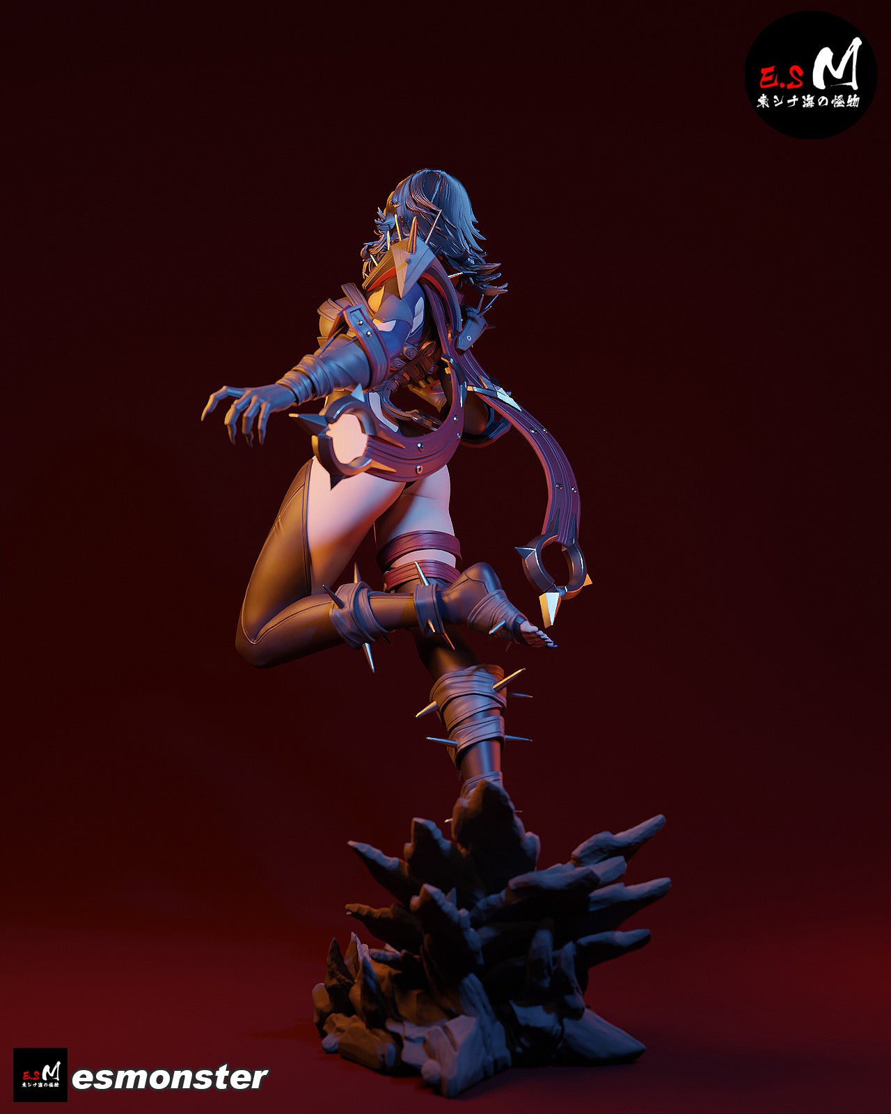 Malicious Invisible Woman (Pose 2) Statue