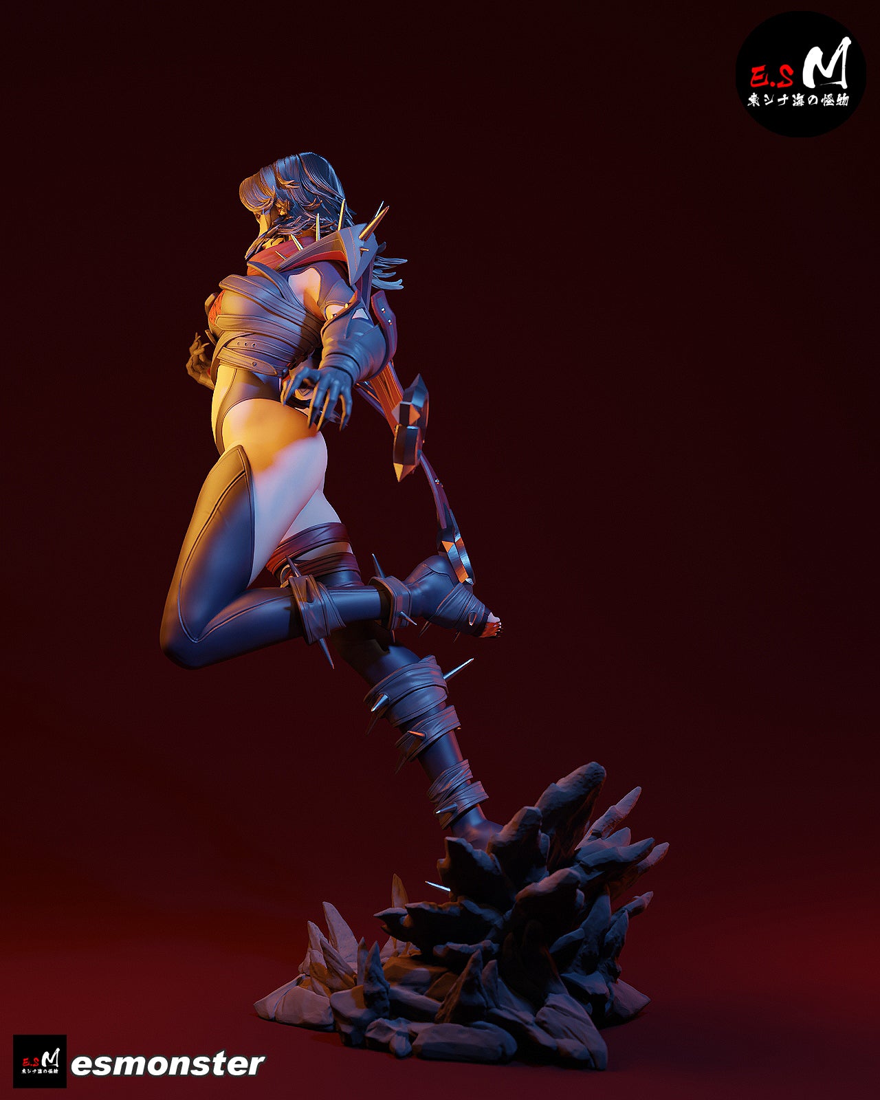 Malicious Invisible Woman (Pose 2) Statue
