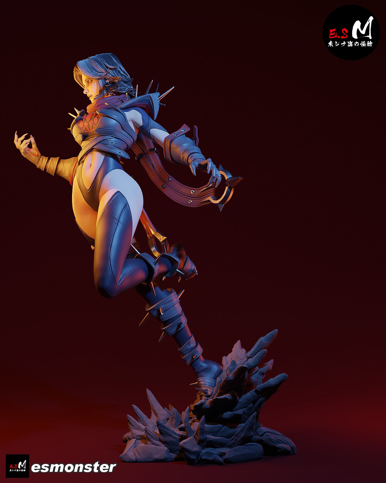 Malicious Invisible Woman (Pose 2) Statue