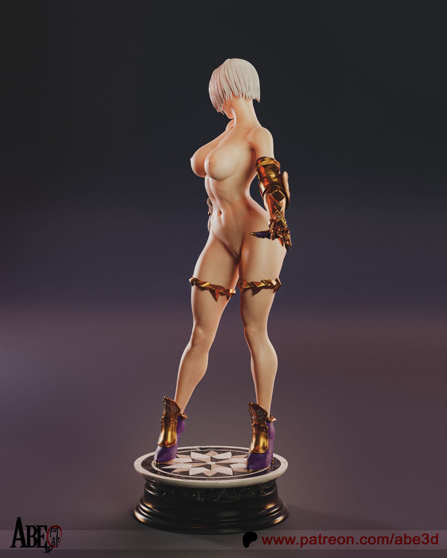 Ivy Valentine Statue 3D-Printed Kit