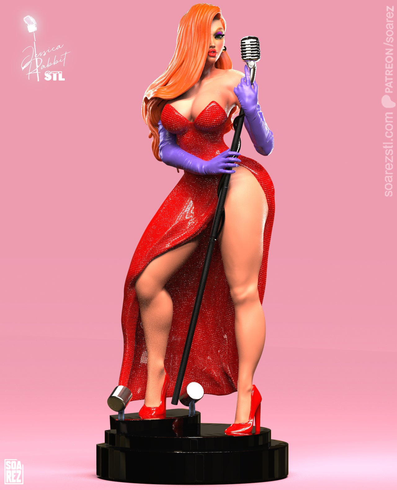 Jassica Rabbit Statue