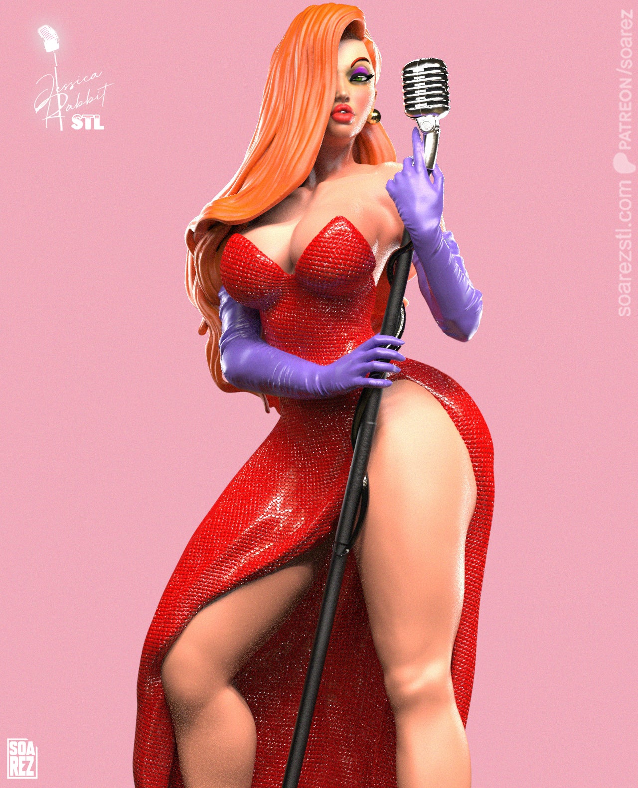 Jassica Rabbit Statue