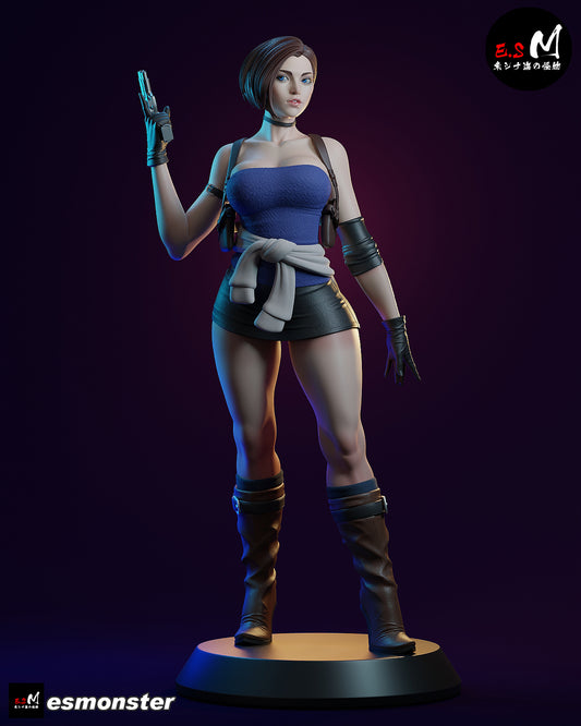 Jill Valentine Statue