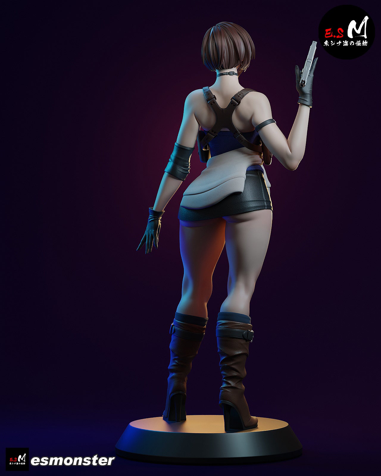 Jill Valentine Statue