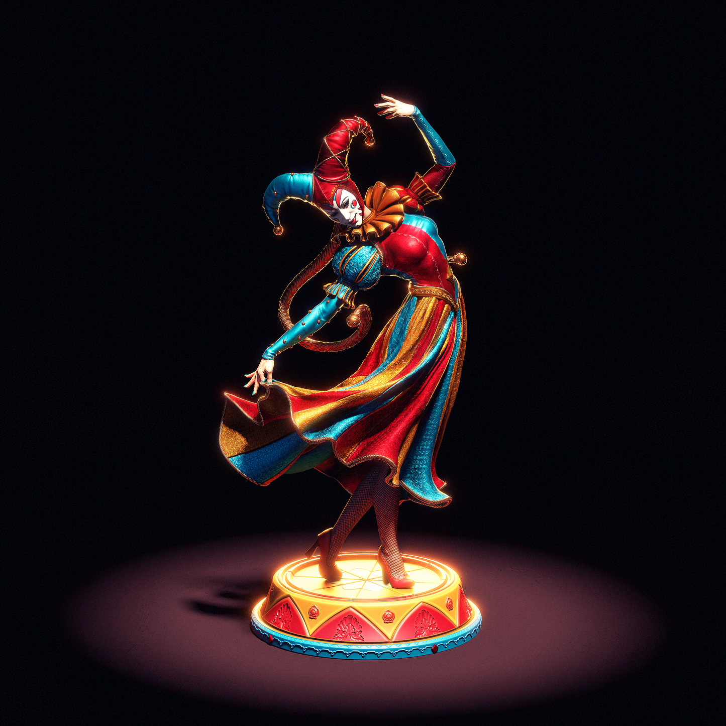 Jester Statue