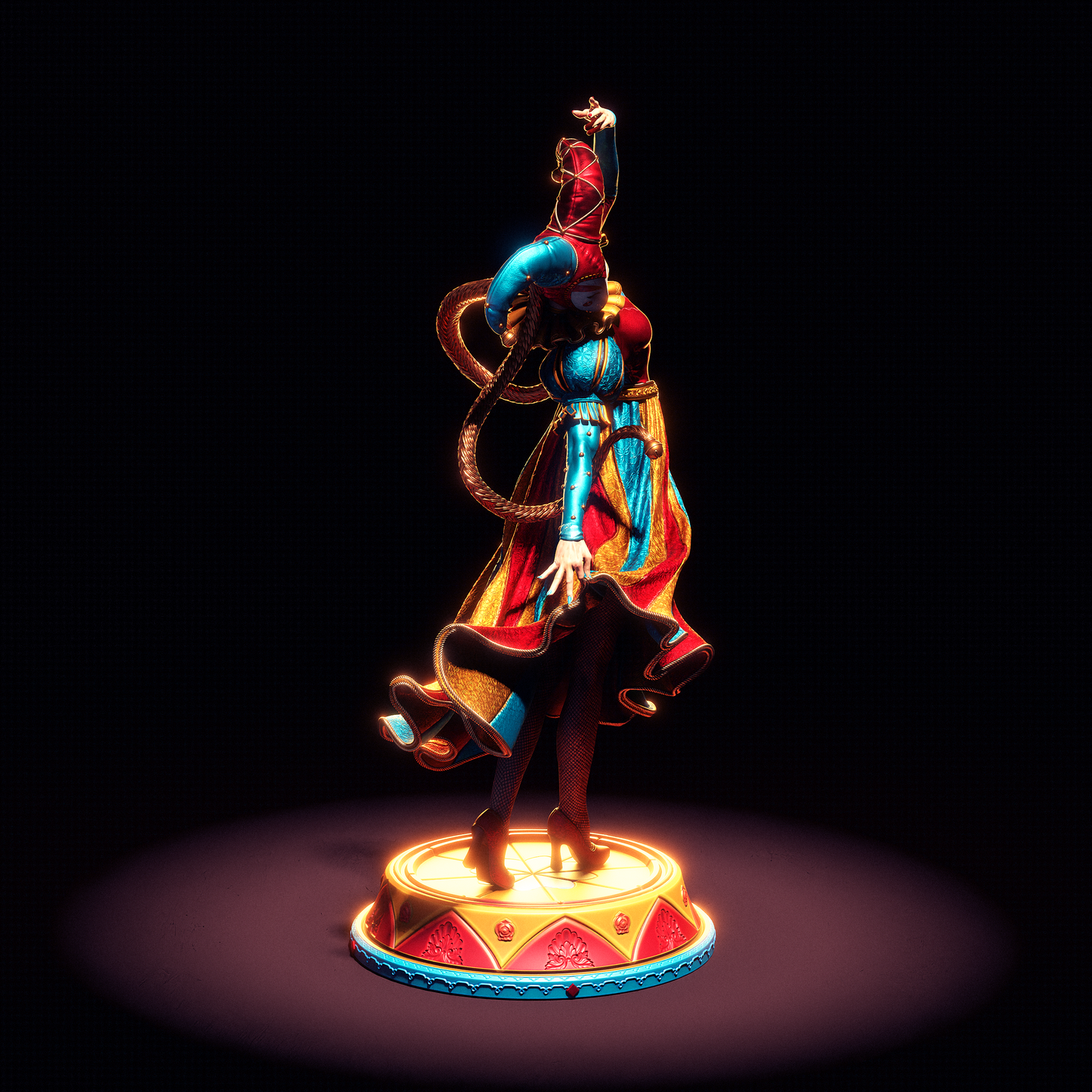Jester Statue