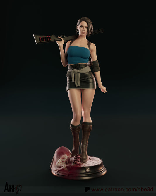 Jill Valentine Statue