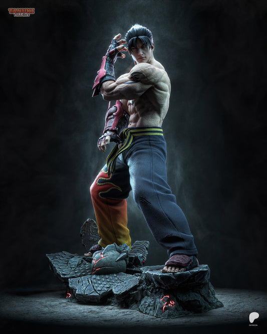 Jin Kazama Statue 3D-Printed Kit