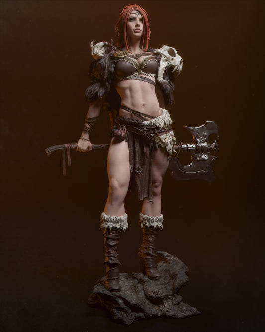 Barbarian Queen Statue