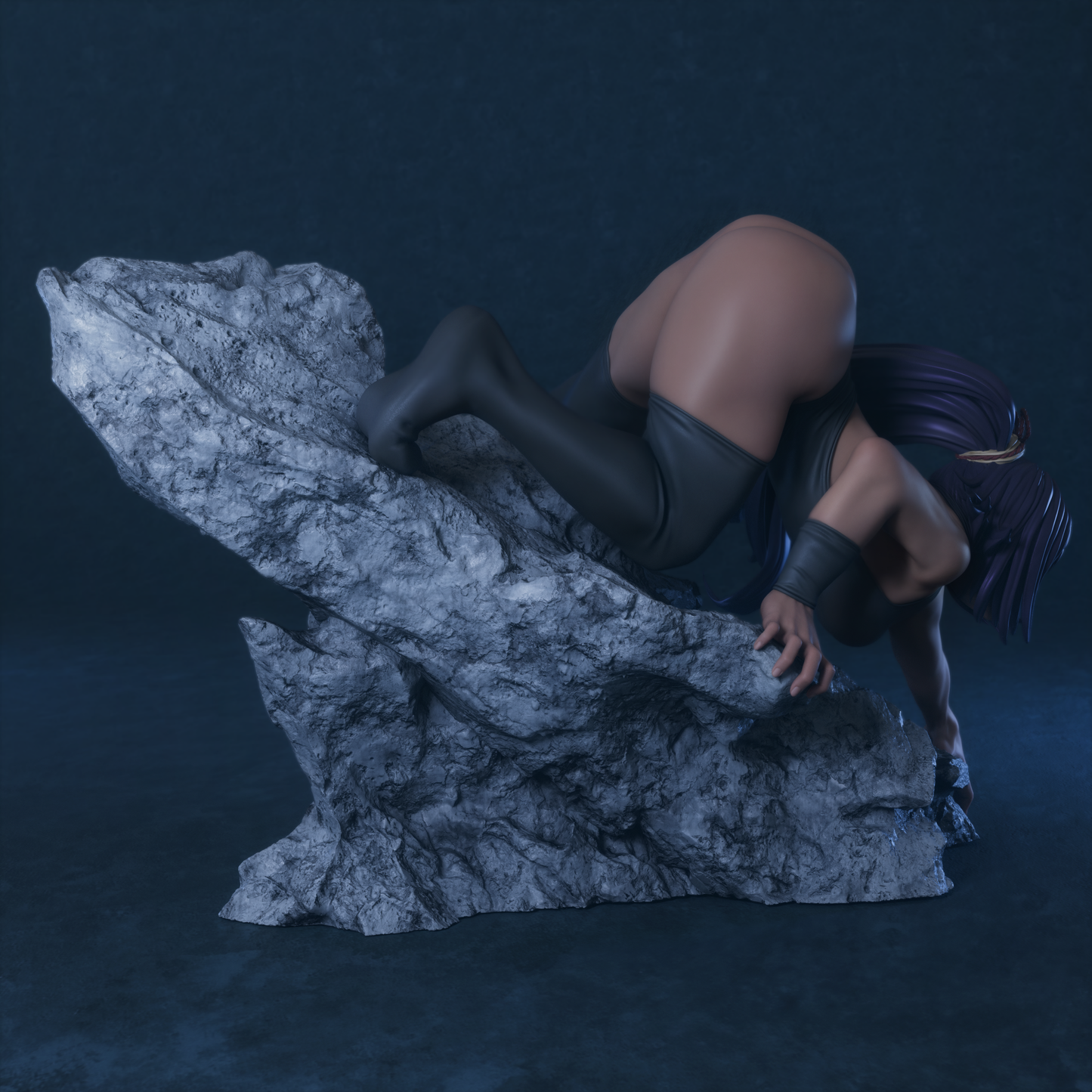 Yoruichi Statue