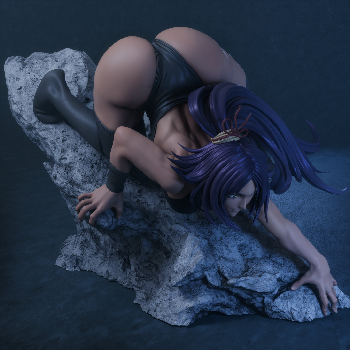 Yoruichi Statue