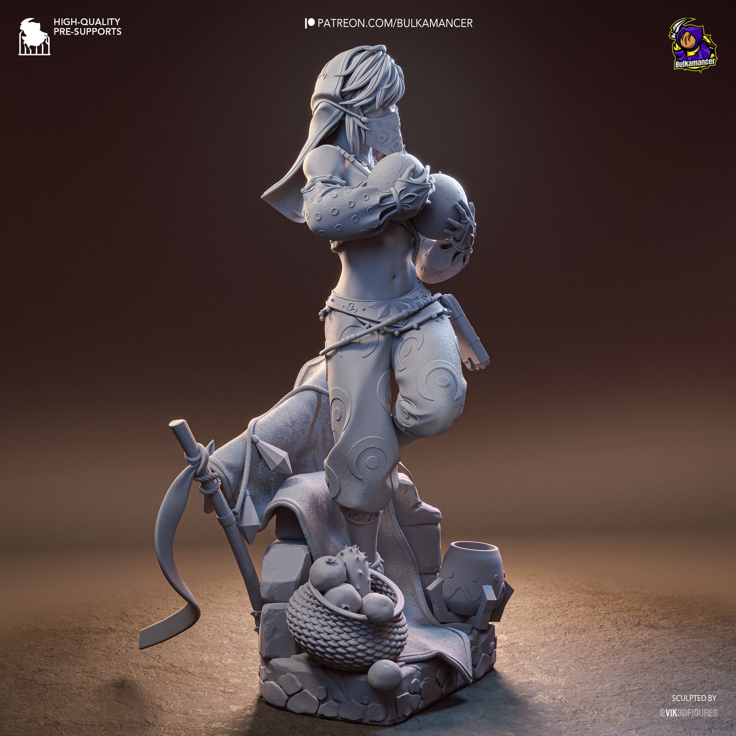 Gerudo Link Statue 3D-Printed Kit