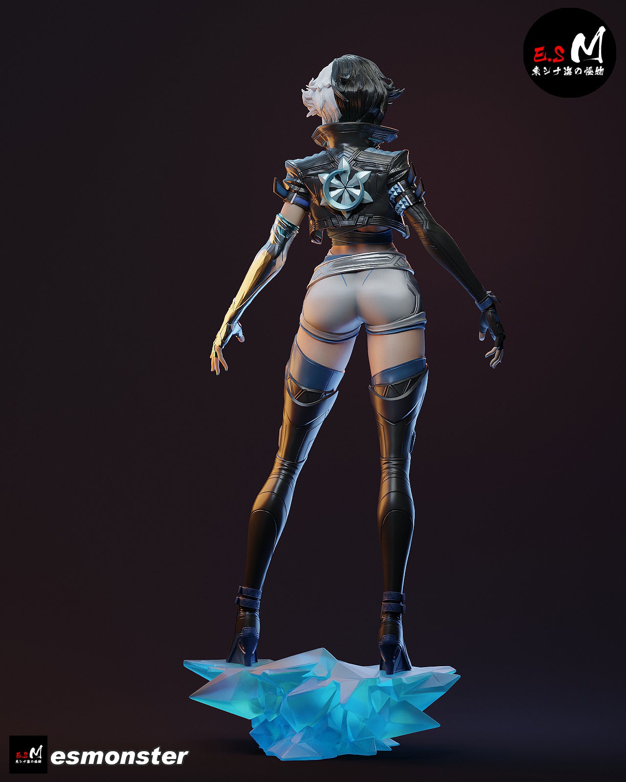 Luna Snow Statue
