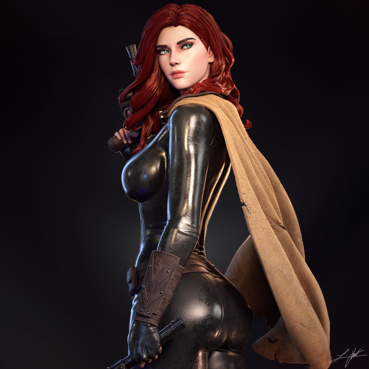 Mara Jade Statue