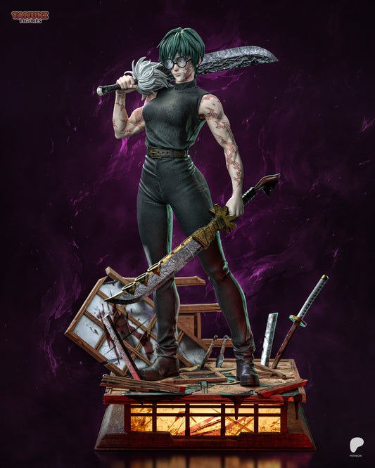 Maki - Jujutsu Kaisen Statue 3D-Printed Kit
