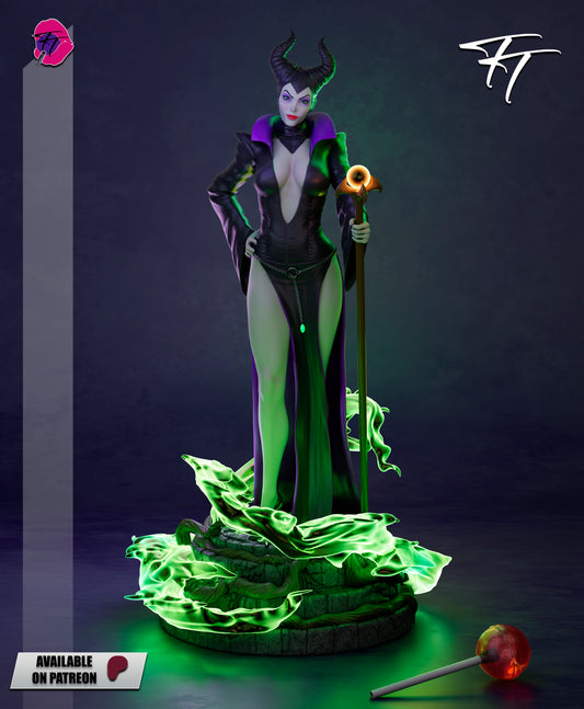 Maleficent Statue