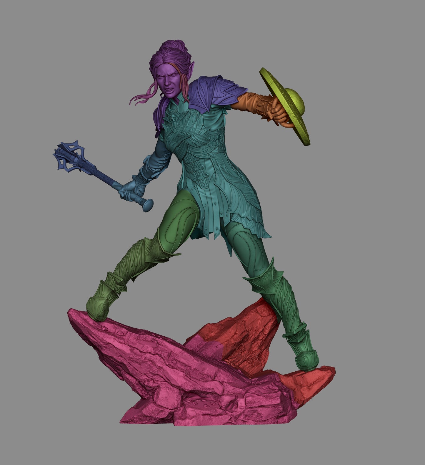 Minthara Statue 3D-Printed Kit