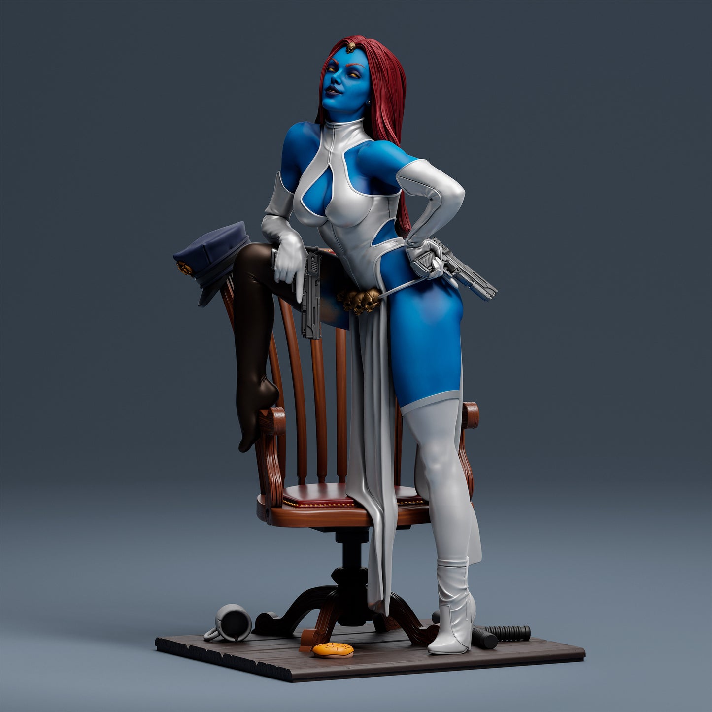 Mystique Statue 3D-Printed Kit