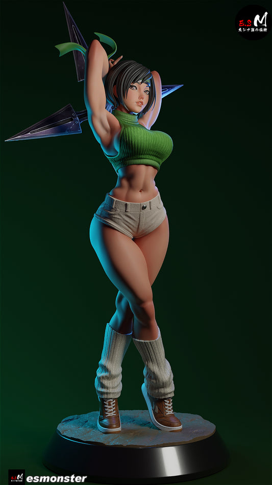 Yuffie Statue 3D-Printed Kit