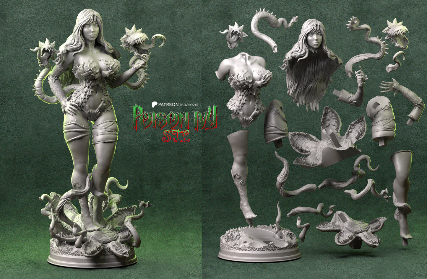 Poison Ivy Statue