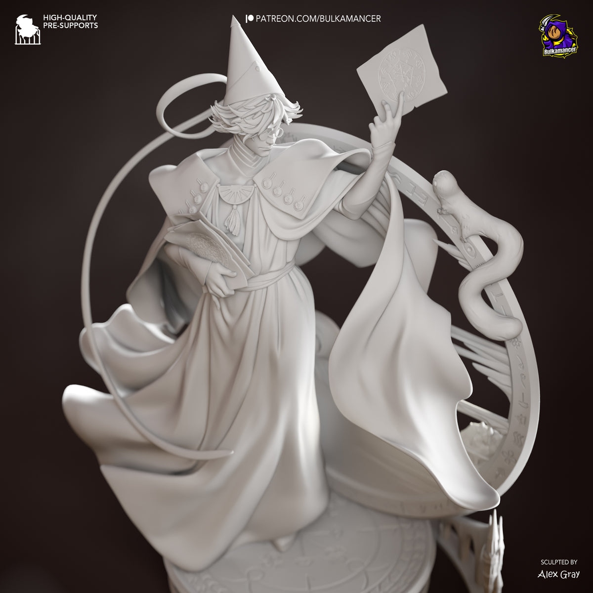 Quifrey Statue 3D-Printed Kit