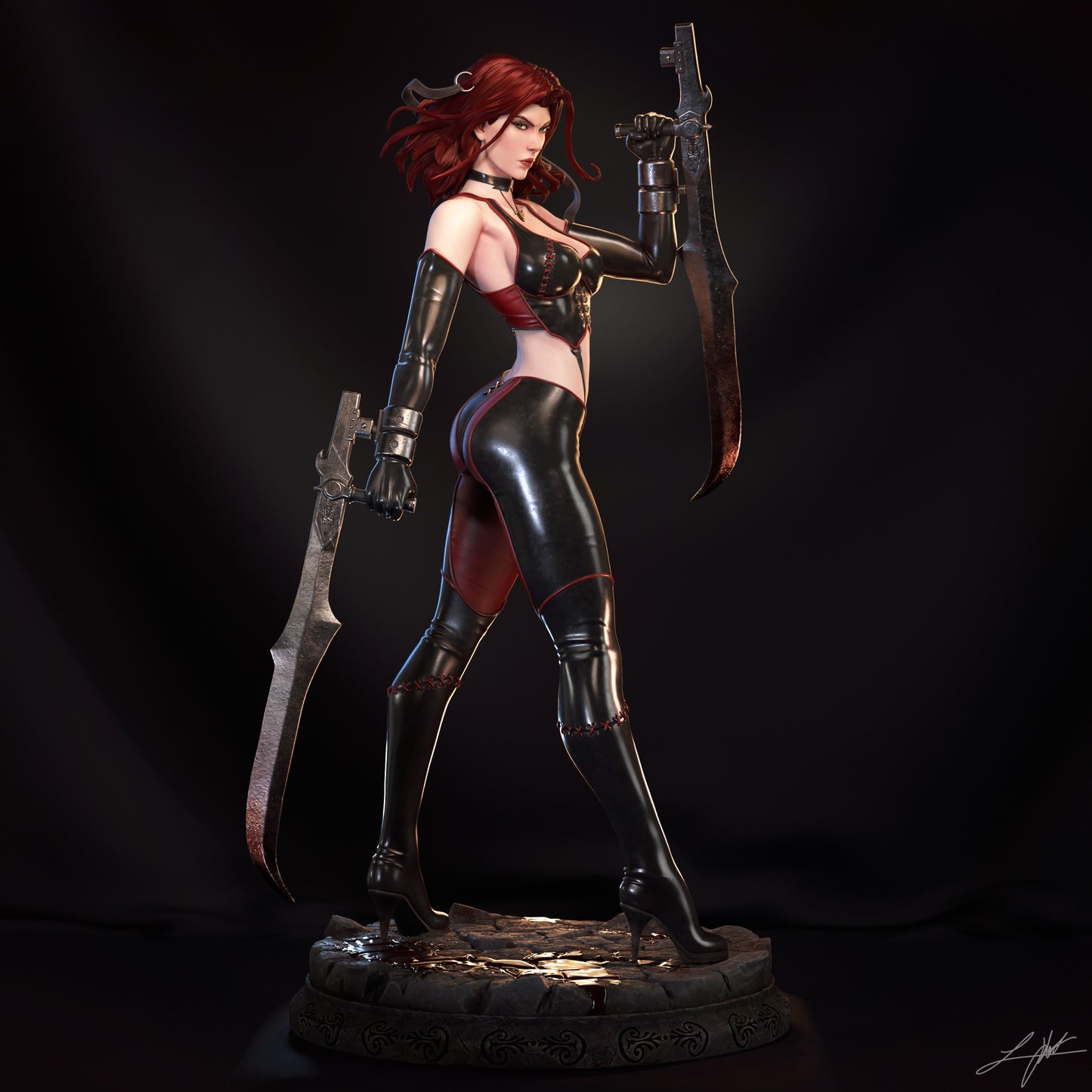 Rayne Bloodrayne Statue
