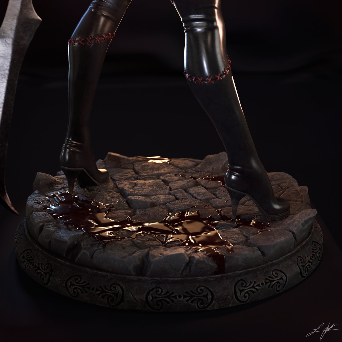 Rayne Bloodrayne Statue