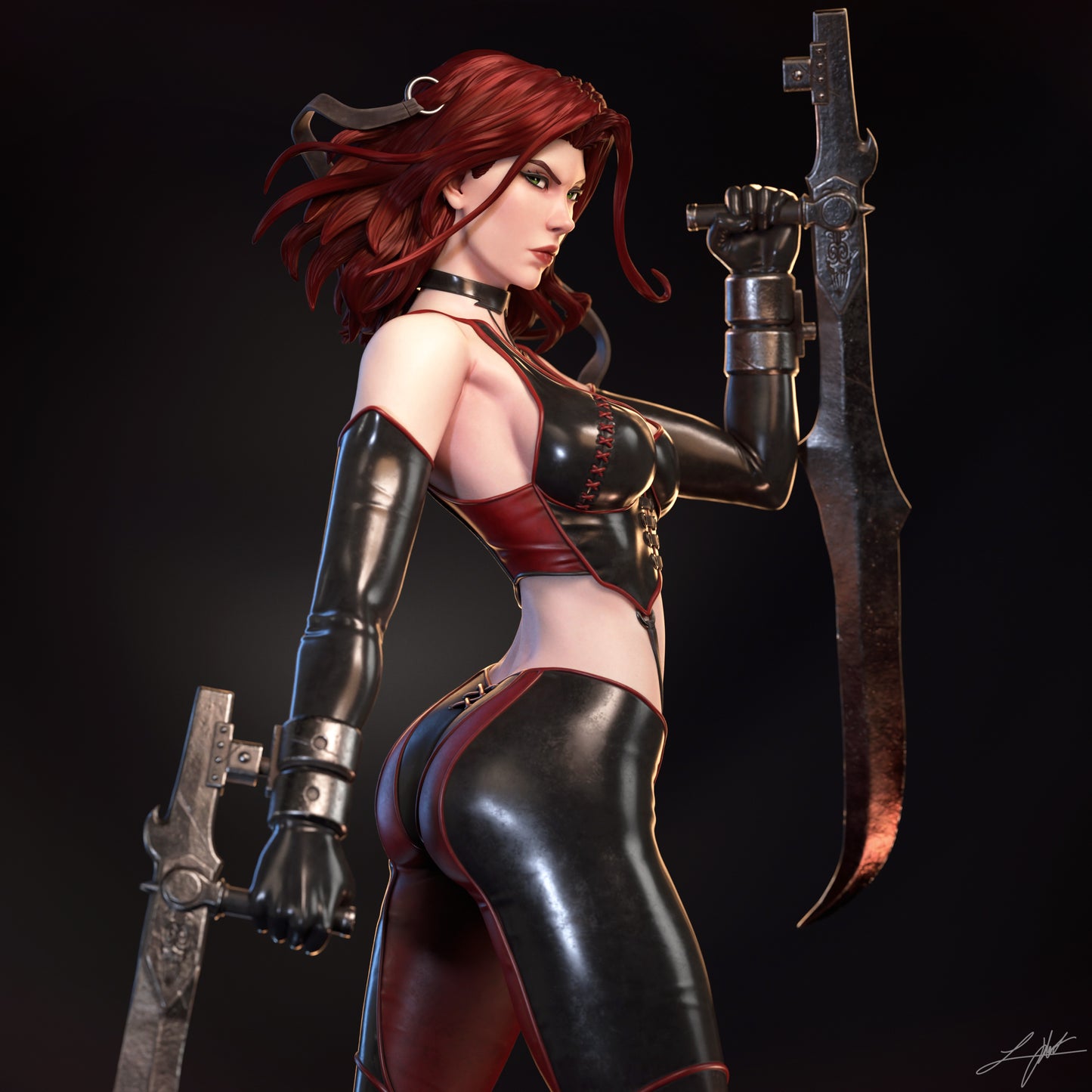 Rayne Bloodrayne Statue
