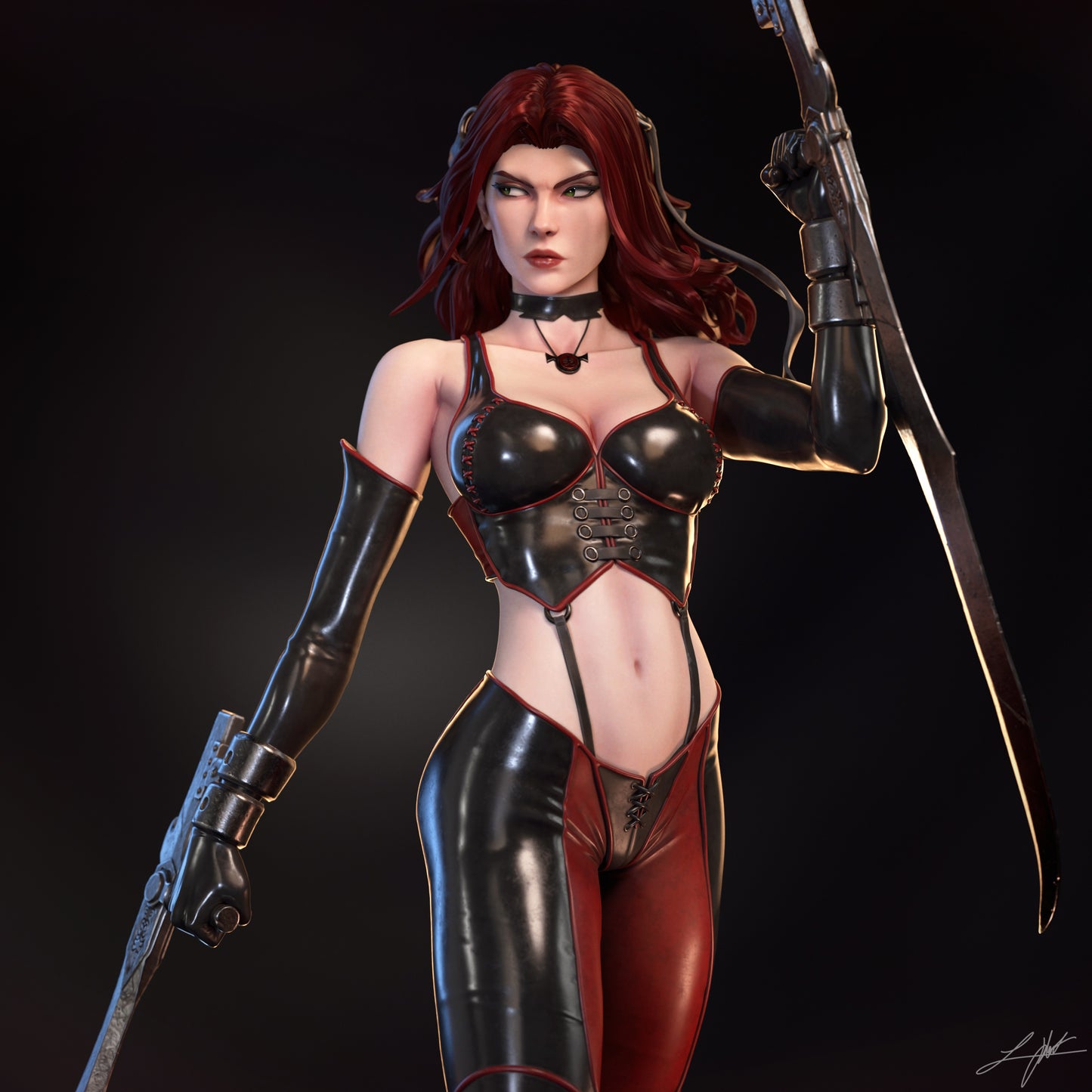 Rayne Bloodrayne Statue