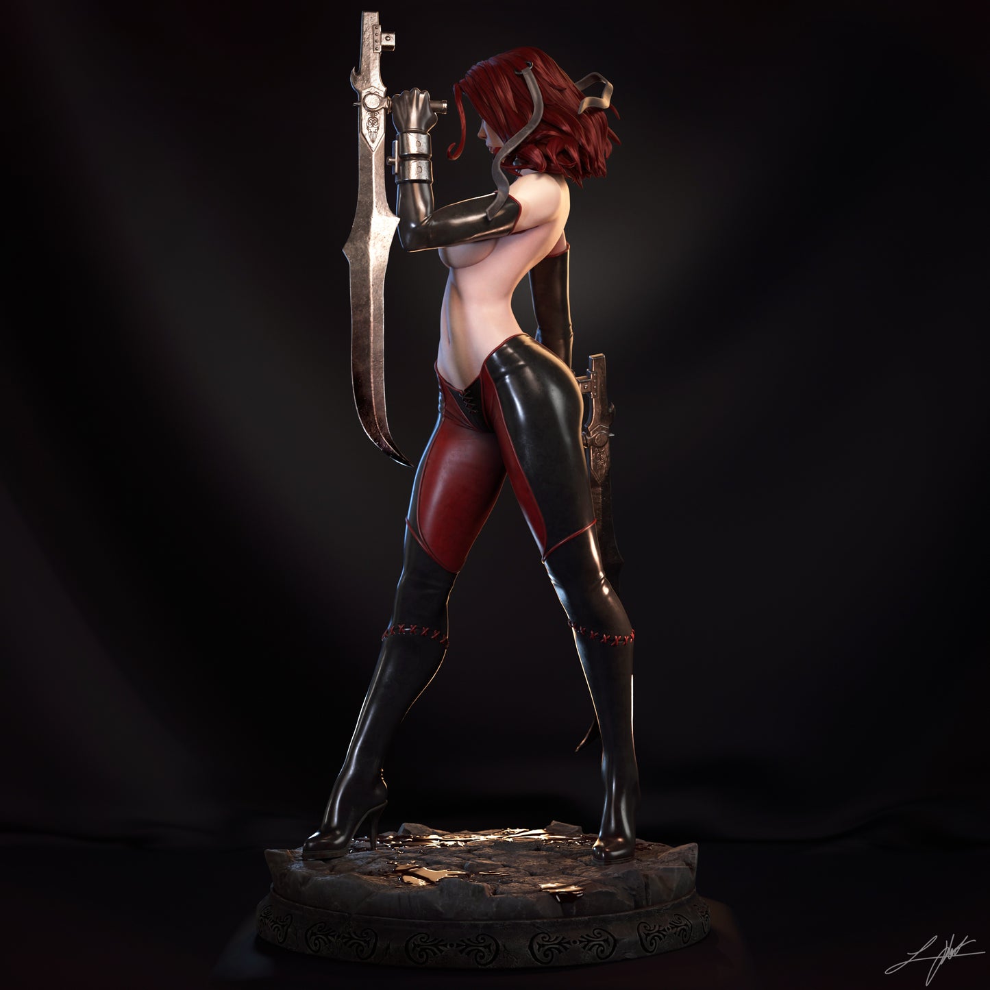Rayne Bloodrayne Statue