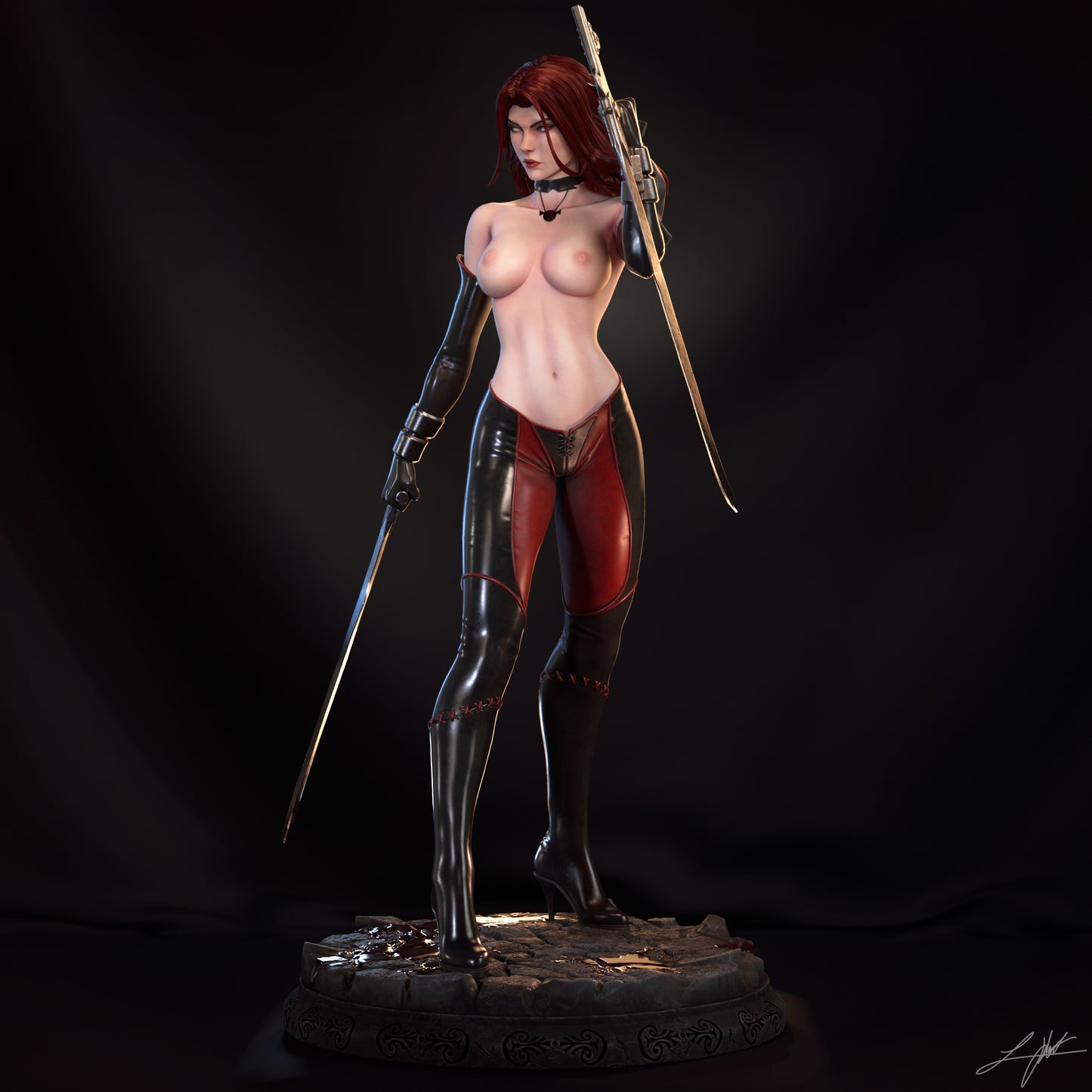 Rayne Bloodrayne Statue