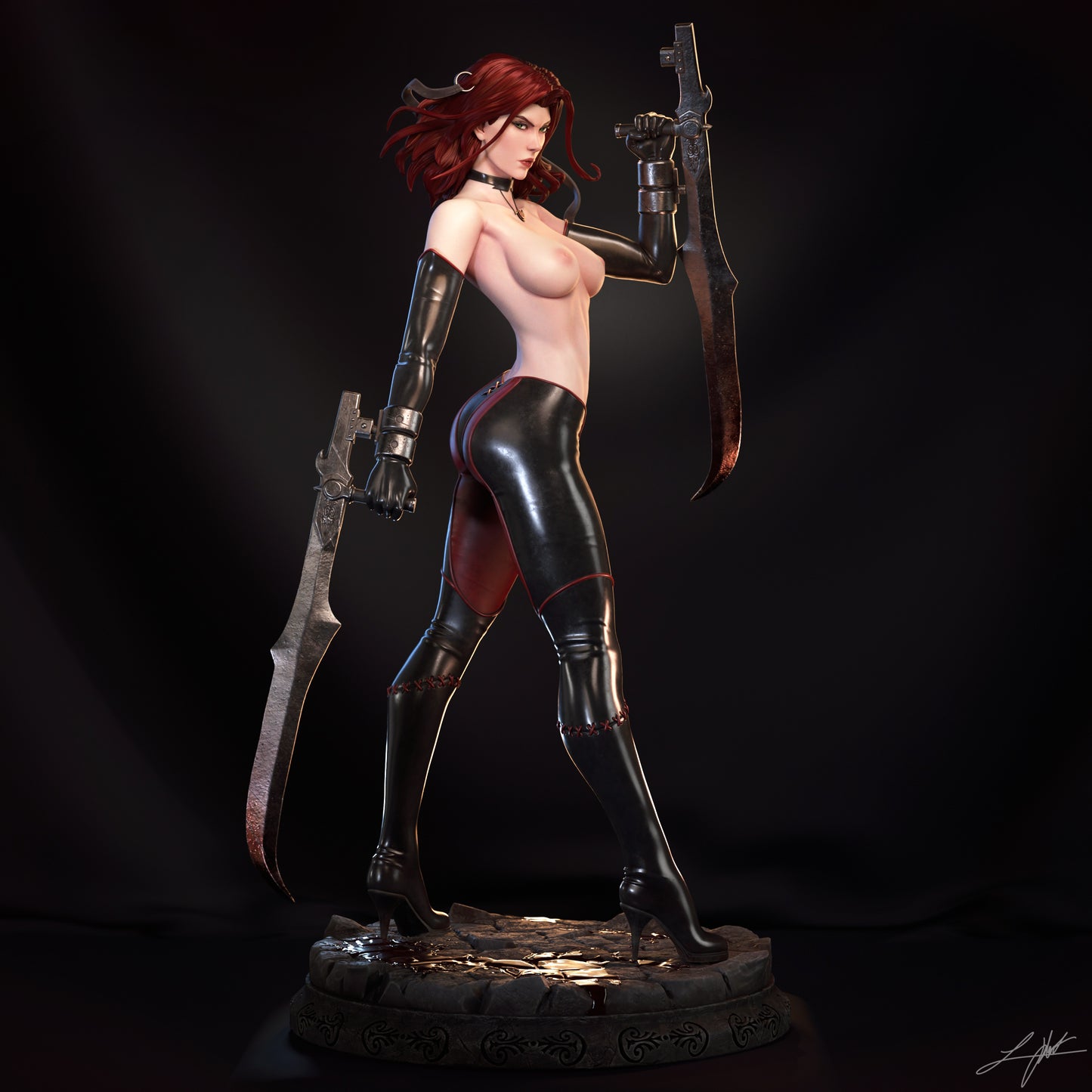 Rayne Bloodrayne Statue