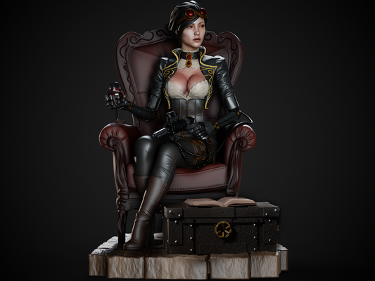 Lady Mechanika Statue