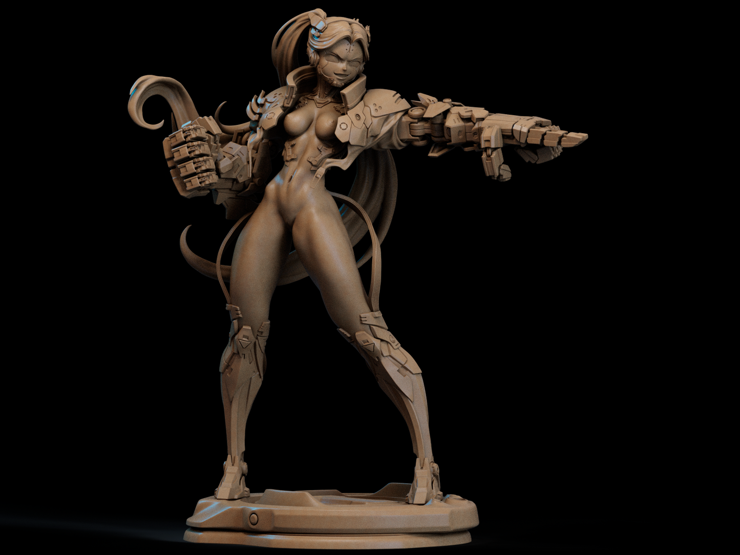 Rebecca Smasher Statue