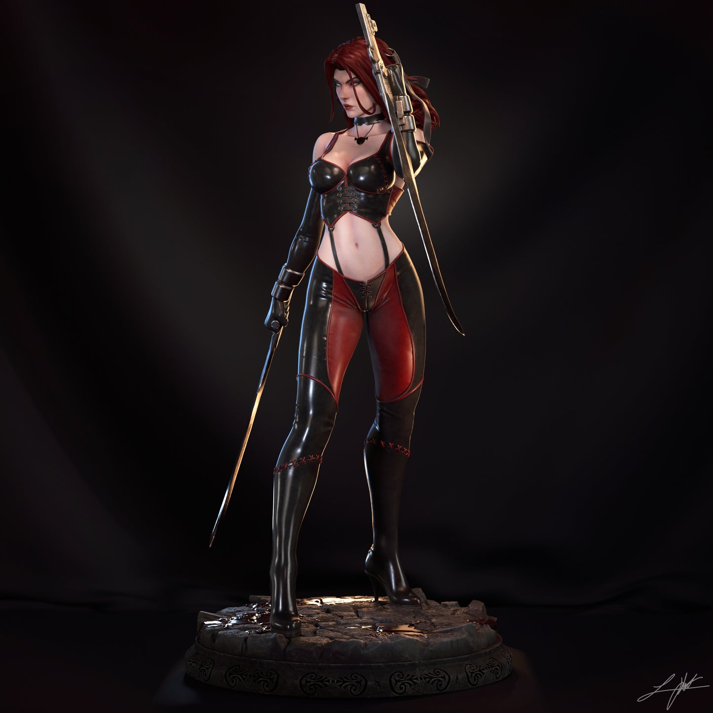 Rayne Bloodrayne Statue