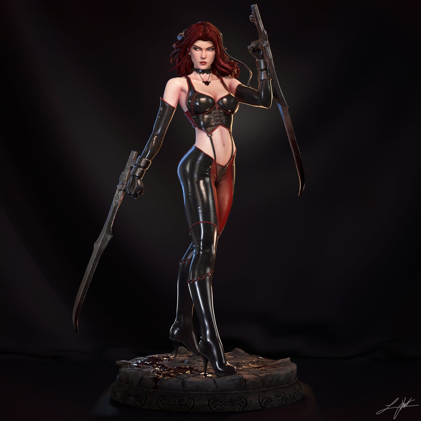 Rayne Bloodrayne Statue