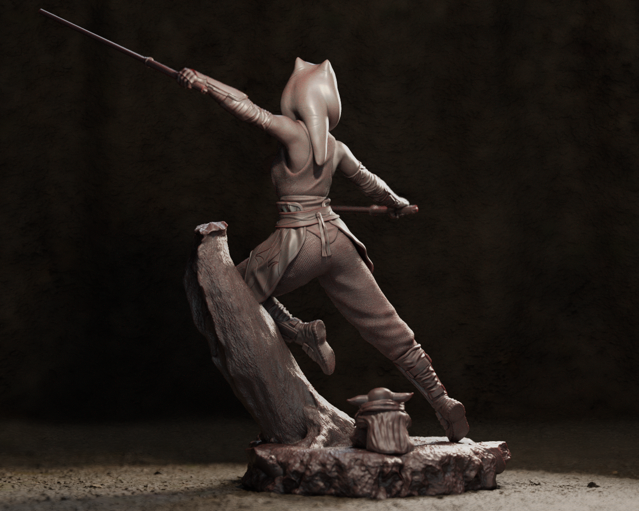 Ahsoka Statue