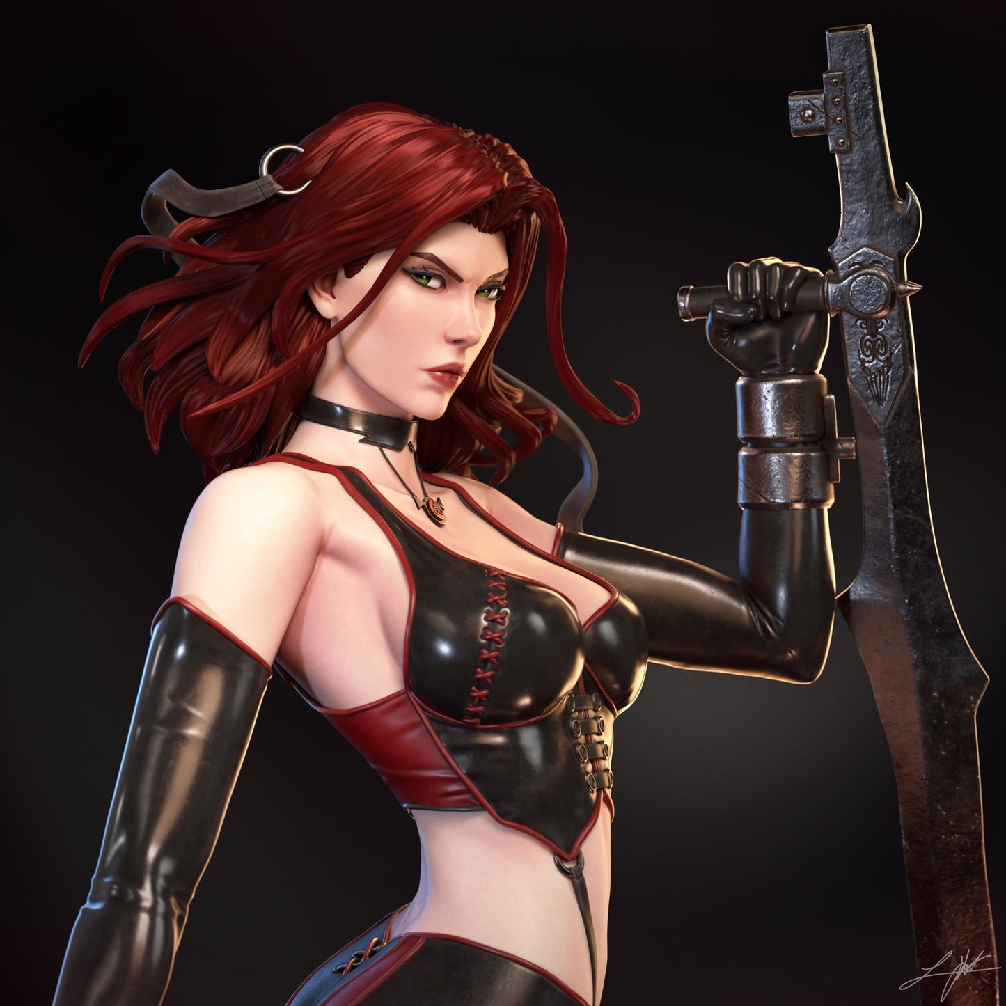 Rayne Bloodrayne Statue
