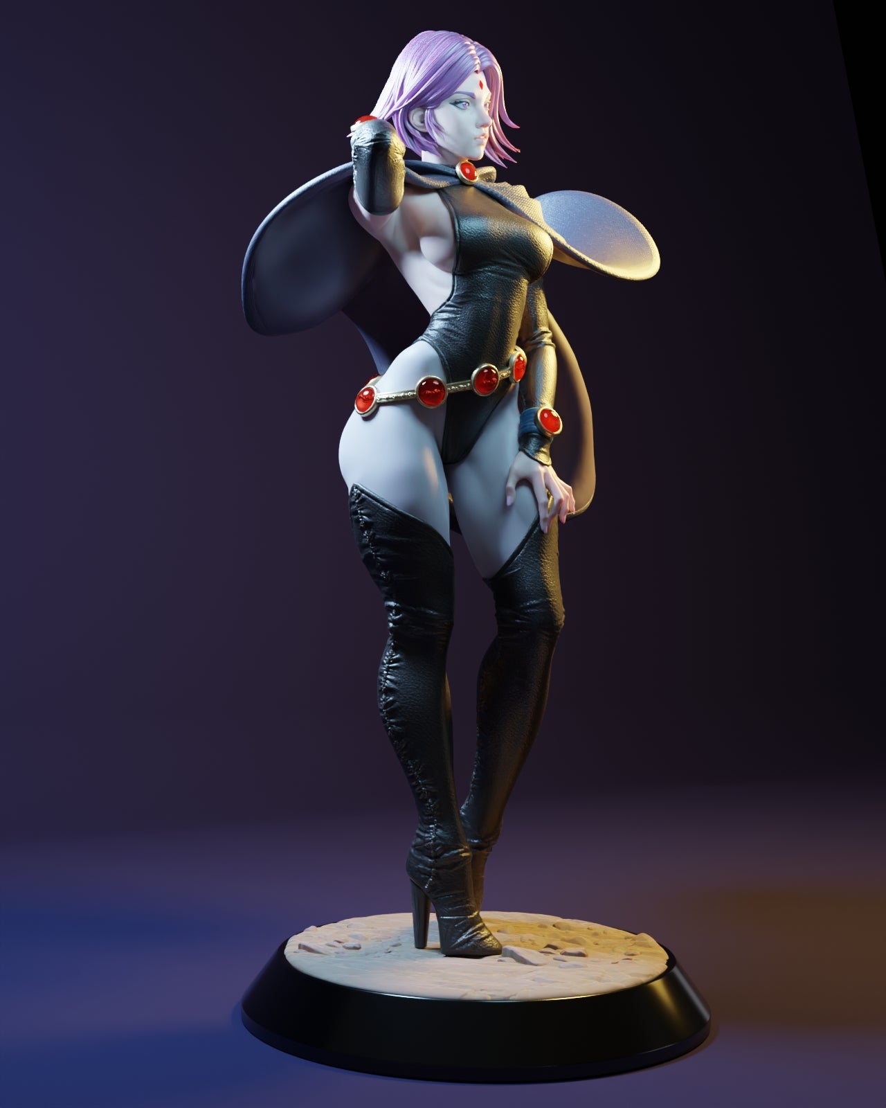 Raven Statue