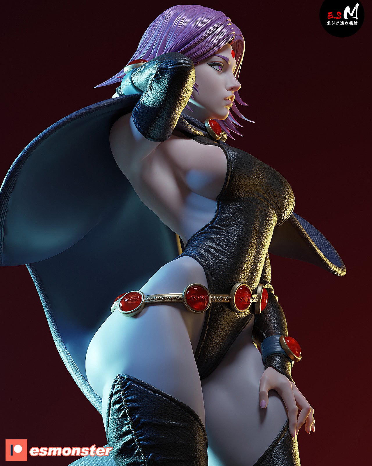 Raven Statue