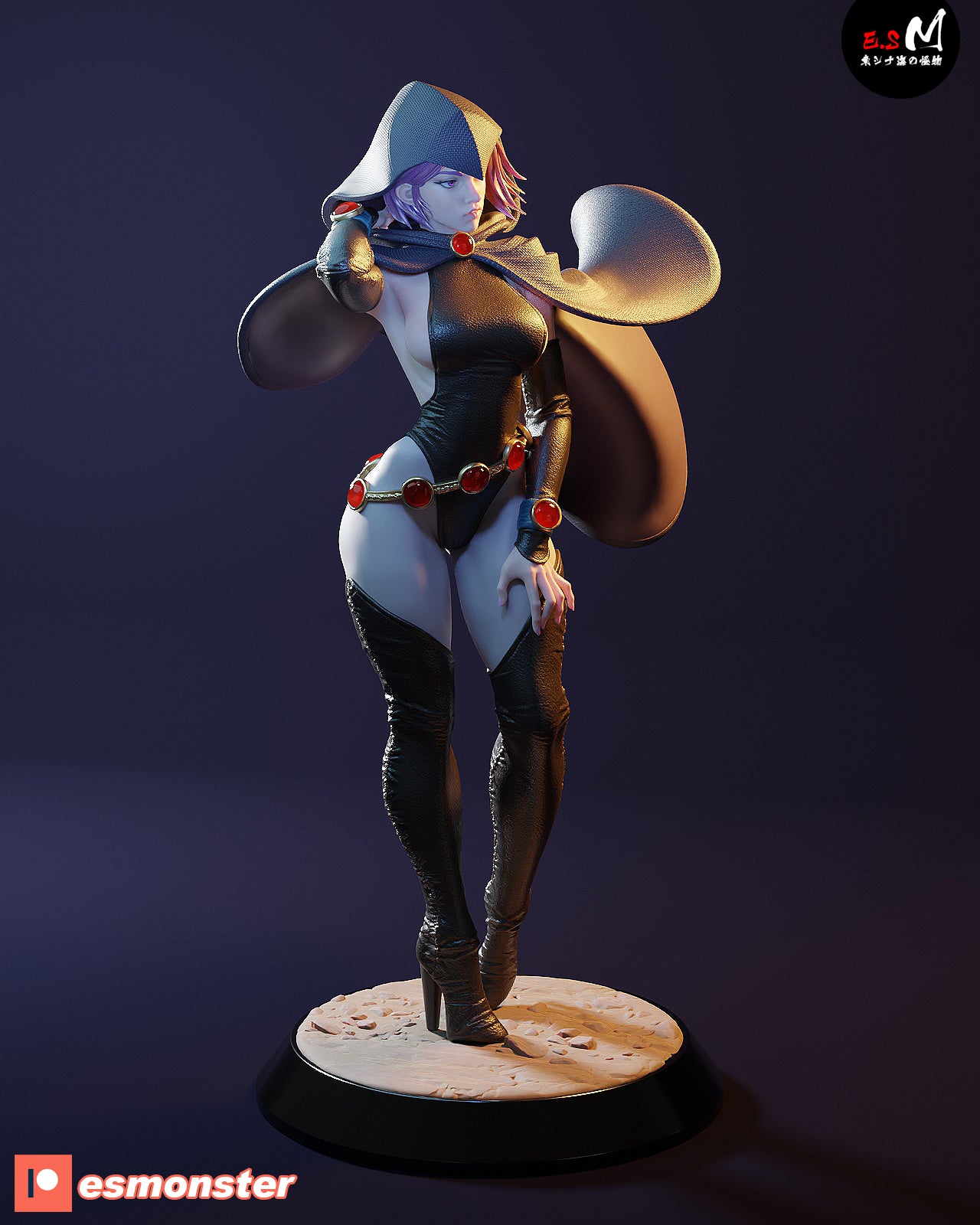 Raven Statue
